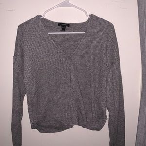 grey sweater-small